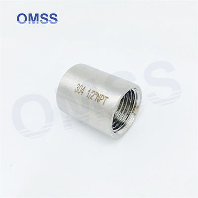 316L ステンレス鋼 1/8&quot;-3&quot; NPT ロープ付き フルカプリングパイプフィッティング